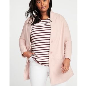 French-Terry Everyday Coat